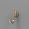 Hickory Hardware Woodward Collection Hook 1-1/8 Inch Center to Center Champagne Bronze Finish H077888CBZ - alternate 2